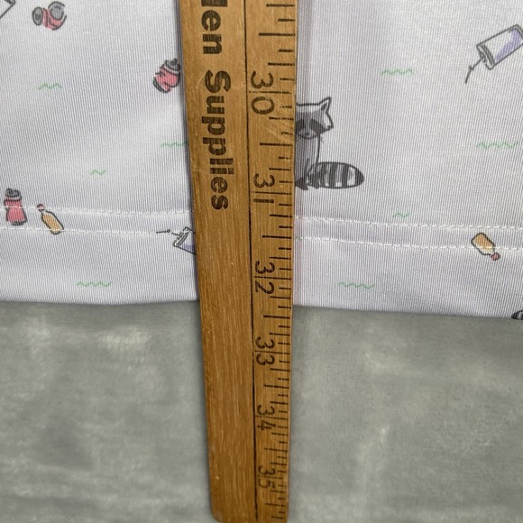 Waggle Shirt men's 2XL Golf Polo Performance Short Sleeve Raccoon Trash Bandit - Picture 10 of 12